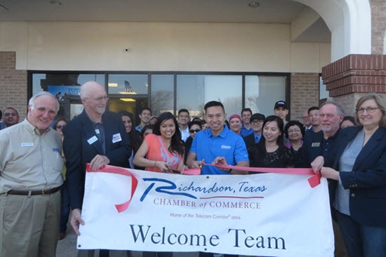 Nguyen and Thy Phan open a Brightway Insurance Agency in their hometown of Richardson, Texas