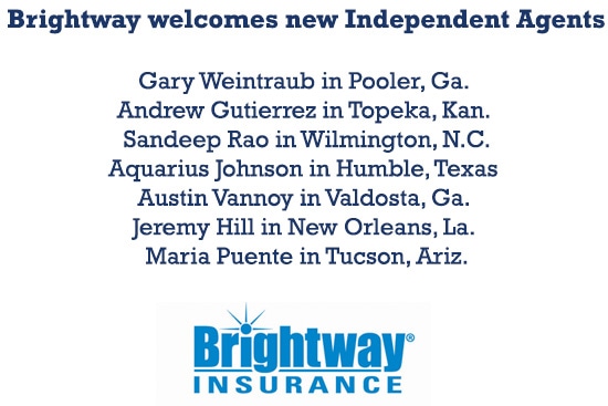 Brightway Insurance expands into new markets in six states through Independent Agent program