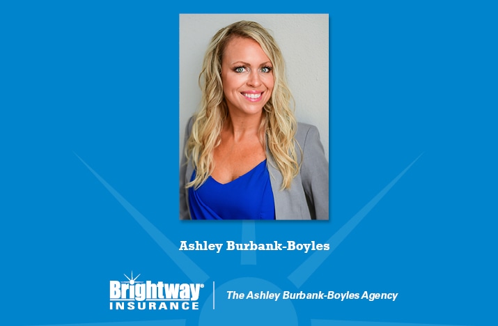 Ashley Burbank-Boyles opens a Brightway Insurance Agency today