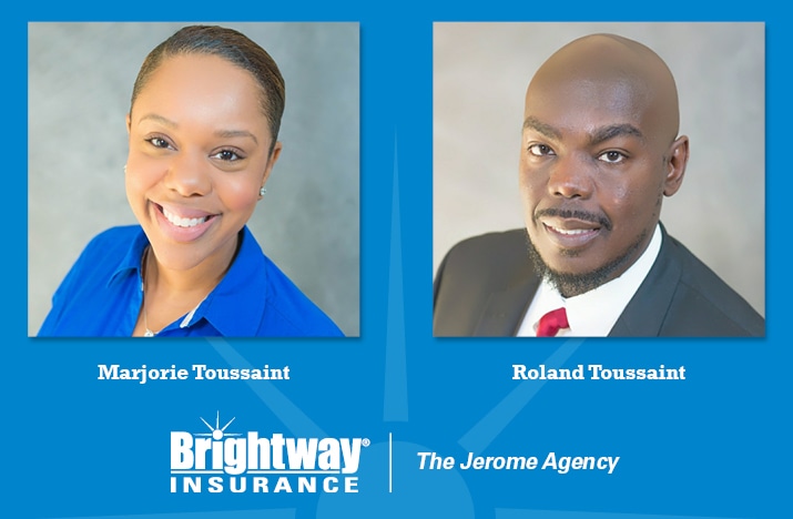 Marjorie and Roland Toussaint open a Brightway Insurance Agency in Hollywood