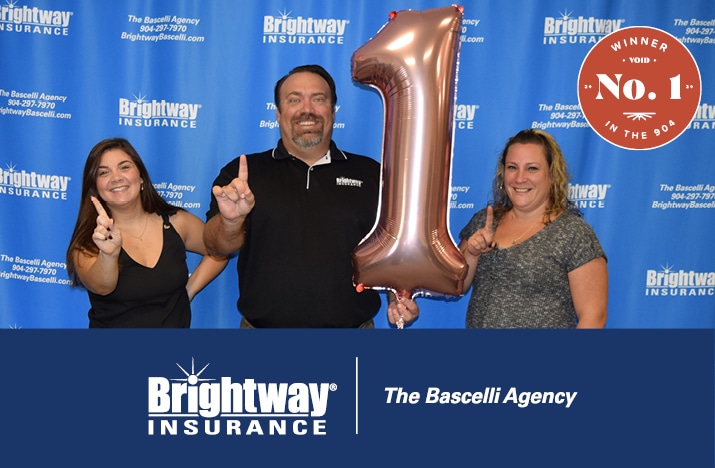 Jacksonville votes Brightway, The Bascelli Agency #1 in the 904