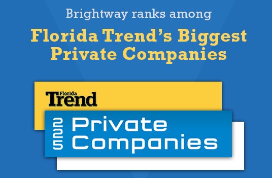 Brightway Insurance makes Florida Trend’s list of Top Private Companies 10 years in a row