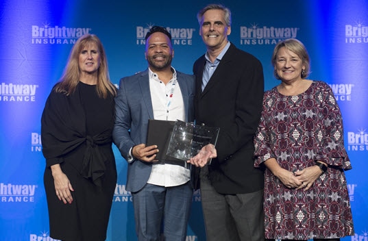 Palm Beach County Business Owner receives top award from Brightway Insurance