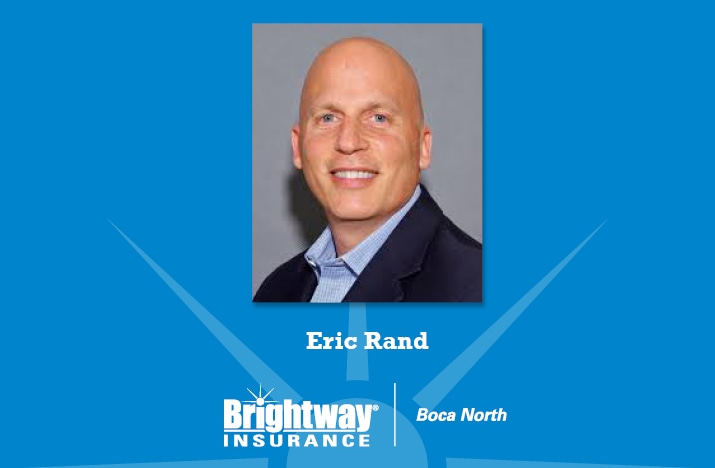 Eric Rand earns top award from Brightway Insurance