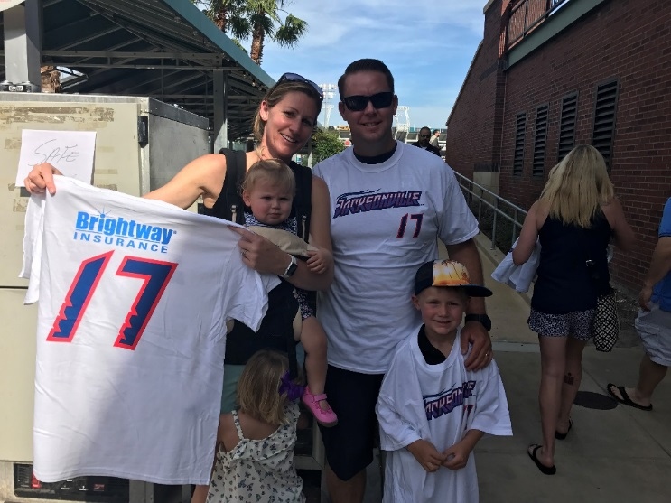 Brightway takes employees and their families to the ballpark