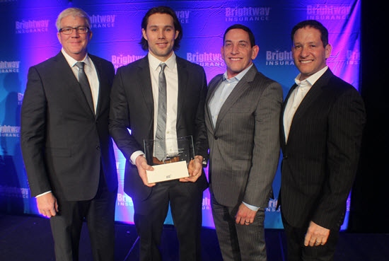 New Orleans’ Ben Rodriguez takes home the 2017 Mover and Shaker Award from Brightway Insurance