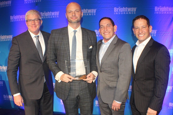 Charlotte’s Dimitri Apostle wins two top awards from Brightway Insurance