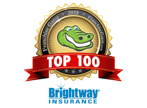 Brightway Insurance named a Top 100 Franchise for 2018