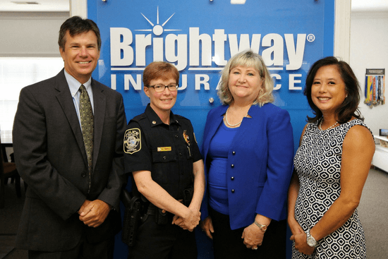 Brightway, The Fitzpatrick Agency helps Marietta Police Department raise $15,000 for local youth program
