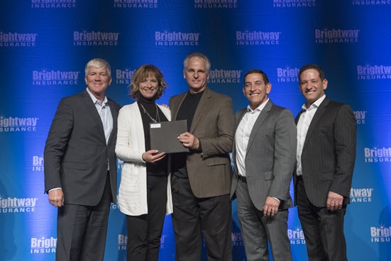 Englewood, Fla. business owners receive national award from Brightway Insurance