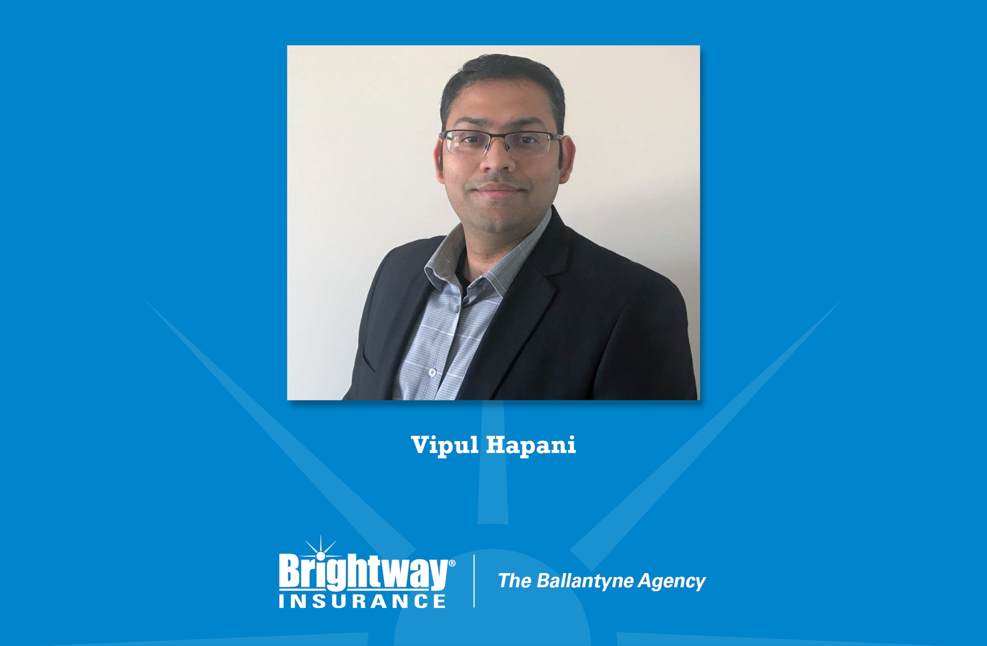 Vipul Hapani of Brightway Insurance opens a new Agency in Charlotte