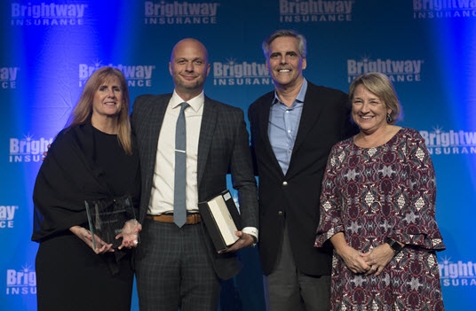 Charlotte area Agency Owner wins award from Brightway Insurance