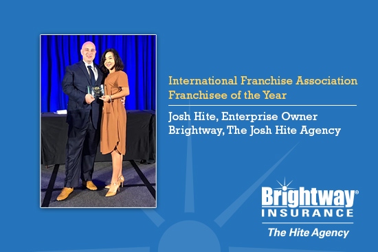 International Franchise Association names Boynton Beach’s Josh Hite Franchisee of the Year