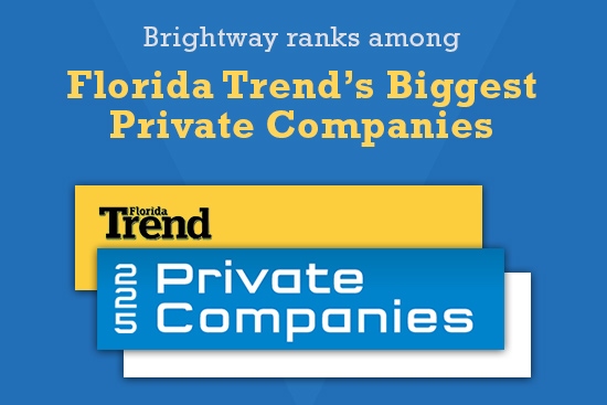 Brightway Insurance recognized among Florida Trend’s 2019 Biggest Private Companies