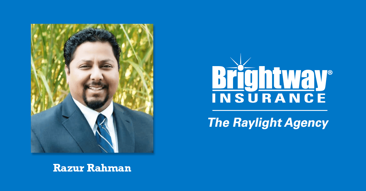 Razur Rahman opens a Brightway Insurance Agency in Brighton, Mich.